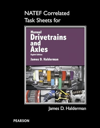 Imagen de archivo de NATEF Correlated Task Sheets for Manual Drivetrains and Axles a la venta por Textbooks2go