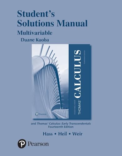 9780134606057: Thomas' Calculus and Thomas' Calculus Early Transcendentials Multivariable