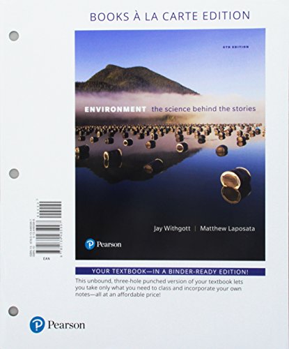 Imagen de archivo de Environment: The Science Behind the Stories, Books a la Carte Plus Mastering Environmental Science with Pearson eText -- Access Card Package (6th Edition) a la venta por Textbooks_Source