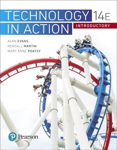 Stock image for Technology In Action Introductory (14th Edition) (Evans, Martin & Poatsy, Technology in Action Series) for sale by SecondSale