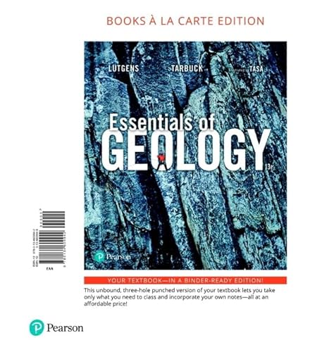 9780134609942: Essentials of Geology: Books a La Carte Edition