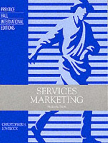 Beispielbild fr Services Marketing zum Verkauf von Anybook.com