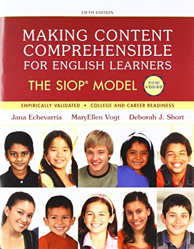 Stock image for Making Content Comprehensible for English Learners: The SIOP Model with Enhanced Pearson eText with Video Analysis Tool -- Access Card Package (5th Edition) for sale by RiLaoghaire