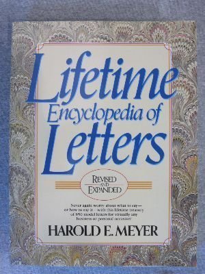 Stock image for Streetwise Lifetime Encyclopedia of Letters for sale by ThriftBooks-Atlanta