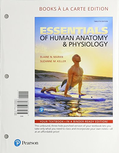 Beispielbild fr Essentials of Human Anatomy & Physiology, Books a la Carte Plus Mastering A&P with Pearson eText -- Access Card Package (12th Edition) zum Verkauf von Textbooks_Source