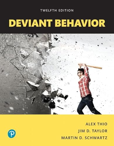 Imagen de archivo de Deviant Behavior a la venta por BooksRun