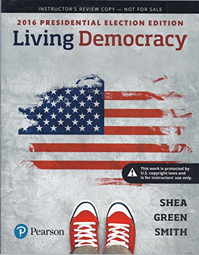 Imagen de archivo de Living Democracy a la venta por Textbookplaza