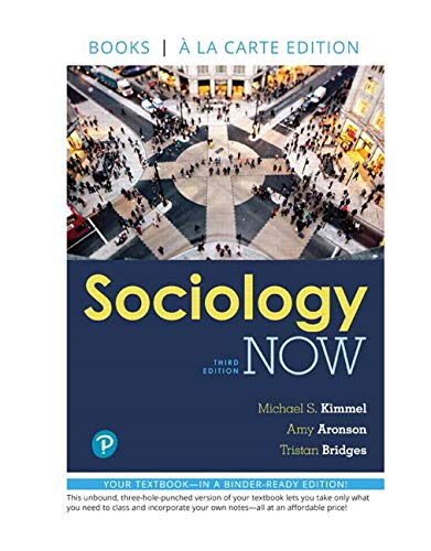 Stock image for Sociology Now -- Loose-Leaf Edition (3rd Edition) for sale by SecondSale