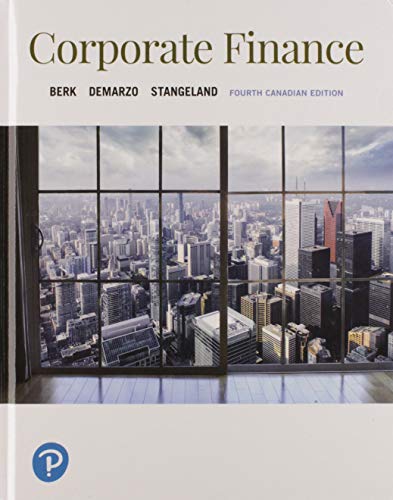 Beispielbild fr Corporate Finance, Canadian Edition zum Verkauf von ThriftBooks-Atlanta