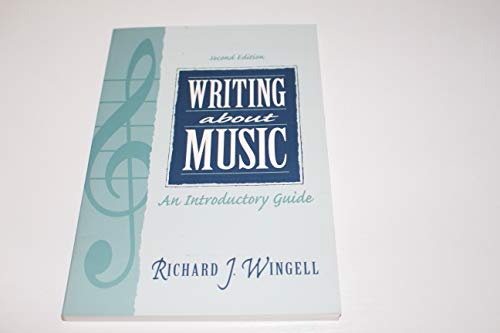 9780134633329: Writing About Music: An Introductory Guide