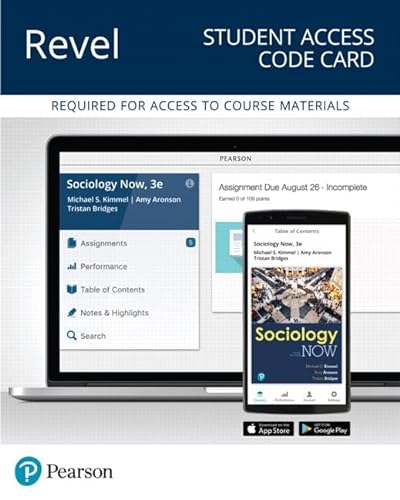 Stock image for Revel for Sociology Now -- Access Card (What's New in Sociology) for sale by SecondSale