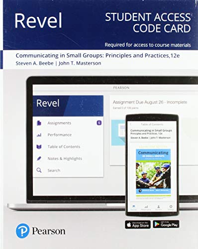 Stock image for Revel for Communicating in Small Groups: Principles and Practices -- Access Card for sale by Buchpark