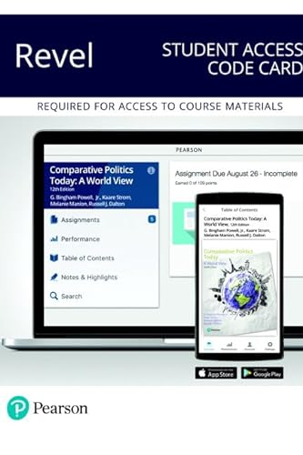Stock image for Comparative Politics Today: A World View -- Revel Access Code for sale by Textbooks_Source