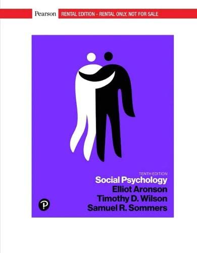 9780134641287: Social Psychology