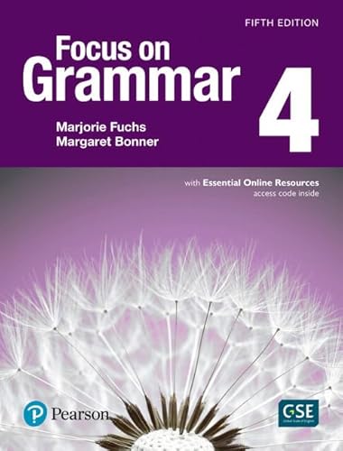 Stock image for FOCUS ON GRAMMAR 4-W/ACCESS+WORKBOOK for sale by Bookseller909