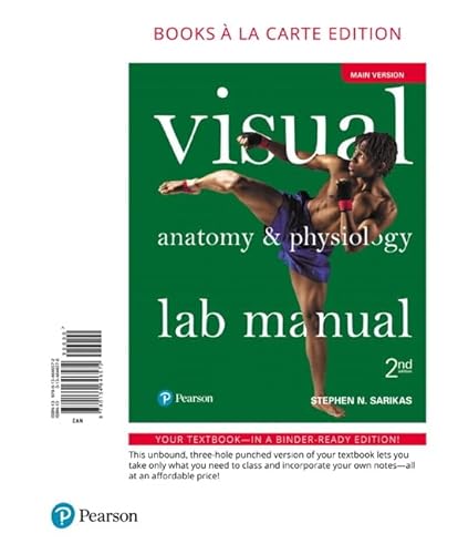 9780134646572: Visual Anatomy & Physiology: Main Version
