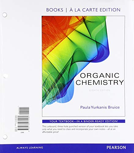 Stock image for Organic Chemistry, Books a la Carte Edition; Organic Chemistry Study Guide and Solutions Manual, Books a la Carte Edition; MasteringChemistry with Pearson EText -- Standalone Access Card -- for Organic Chemistry for sale by TextbookRush