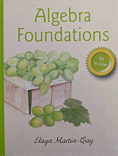 Stock image for Algebra Foundations Prealgebra, Introductory Algebra, Intermediate Algebra (NASTA), 9780134650111, 0134650115 for sale by Books of the Smoky Mountains