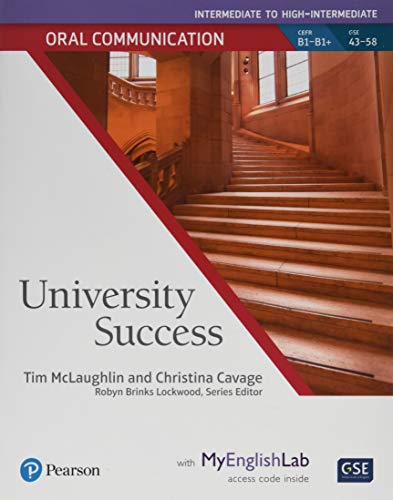 Beispielbild fr University Success: Intermediate Oral Communication Student Book With MyEnglishLab zum Verkauf von Blackwell's