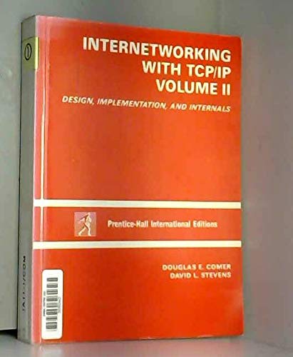 Beispielbild fr Internetworking with TCP/IP: Internals and Implementation v. 2 zum Verkauf von Ammareal