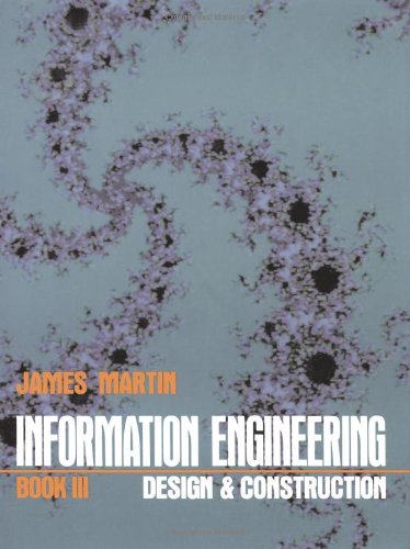 Beispielbild fr Information Engineering Book III: Design and Construction zum Verkauf von Wonder Book