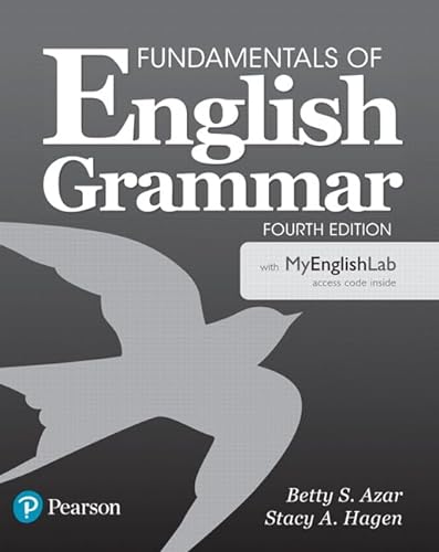 Stock image for Fundamentals of English Grammar with MyEnglishLab (4th Edition) for sale by Orion Tech