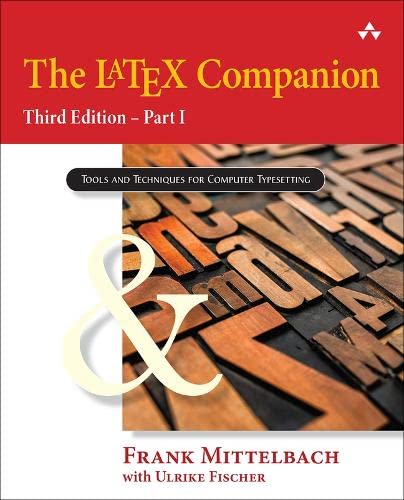 Beispielbild fr LaTeX Companion, The: Part I (Tools and Techniques for Computer Typesetting) zum Verkauf von Monster Bookshop
