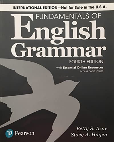 Stock image for Fundamentals of English Grammar 4e Student Book with Essential Online Resources, International Edition (4th Edition) for sale by Zoom Books Company