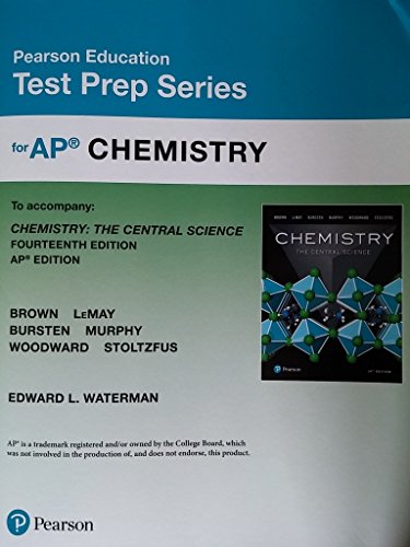 Imagen de archivo de Test Prep Series for AP Chemistry for Chemistry: The Central Science 14th ed AP a la venta por SecondSale