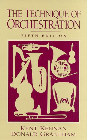 Imagen de archivo de The Technique of Orchestration a la venta por Goodwill Books