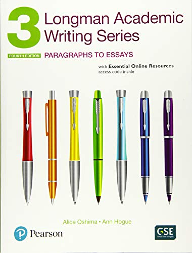 9780134663326: Longman Academic Writing Series 3: Paragraphs to Essays, with Essential Online Resources