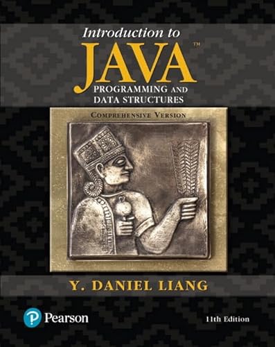 Beispielbild fr Introduction to Java Programming and Data Structures, Comprehensive Version (11th Edition) zum Verkauf von Wrigley Books