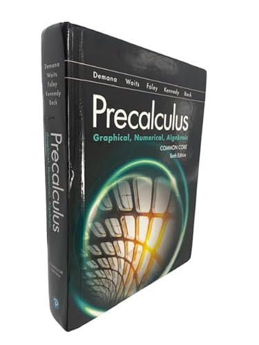 Stock image for Precalculus Graphical, Numerical, Algebraic for sale by TextbookRush