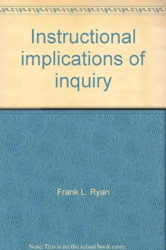 Stock image for Instructional Implications of Inquiry for sale by Better World Books