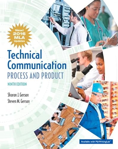 Stock image for Technical Communication: Process and Product, MLA Update Edition for sale by Books Unplugged