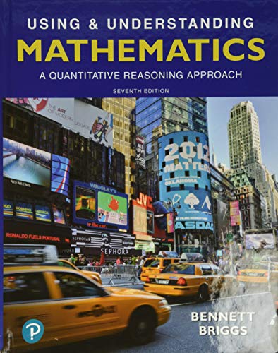 Stock image for Using Understanding Mathematics: A Quantitative Reasoning Approach Plus MyLab Math -- 24 Month Access Card Package (Bennett Science Math Titles) for sale by Byrd Books