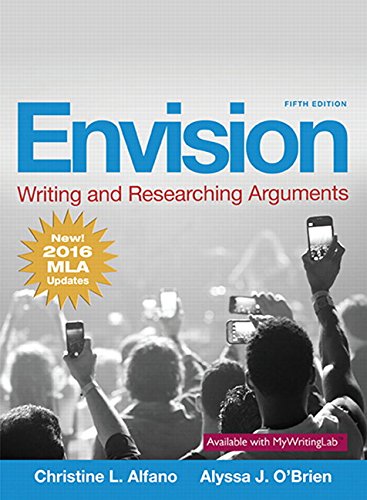 Stock image for Envision: Writing and Researching Arguments, MLA Update Edition for sale by BooksRun