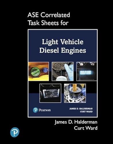 Beispielbild fr ASE Correlated Task Sheets for Light Vehicle Diesel Engines zum Verkauf von Blackwell's