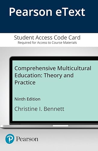 Stock image for Comprehensive Multicultural Education: Theory and Practice, Enhanced Pearson eText -- Access Card for sale by Textbooks_Source