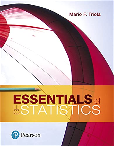 Beispielbild fr Annotated Instructor's Edition for Essentials of Statistics zum Verkauf von BooksRun
