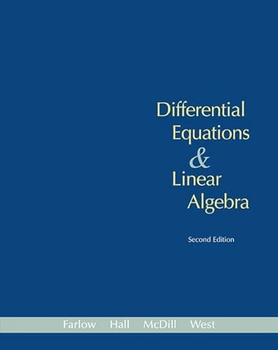 Stock image for Differential Equations and Linear Algebra (2nd Edition) - (Pearson Advanced Mathematics Series) for sale by Best Value for You