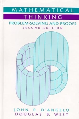 Stock image for Mathematical Thinking: Problem-Solving and Proofs (Classic Version) (2nd Edition) (Pearson Modern Classics for Advanced Mathematics Series) for sale by One Planet Books