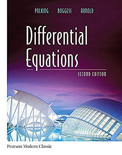 Stock image for Differential Equations (Classic Version) (Pearson Modern Classics for Advanced Mathematics Series) for sale by HPB-Red