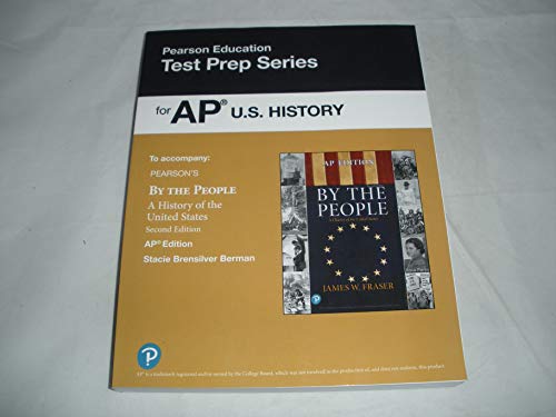 Beispielbild fr Pearson Education Test Prep Workbook for AP U.S. History to Accompany: Pearson's By The People A History of the United States 2nd Edition zum Verkauf von BooksRun