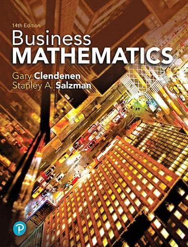 Stock image for Business Mathematics (What's New in Trade Math) for sale by BooksRun