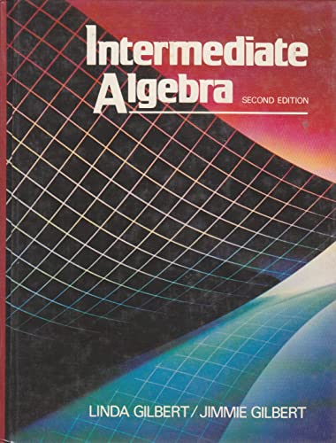 Stock image for Intermediate Algebra for sale by HPB-Red