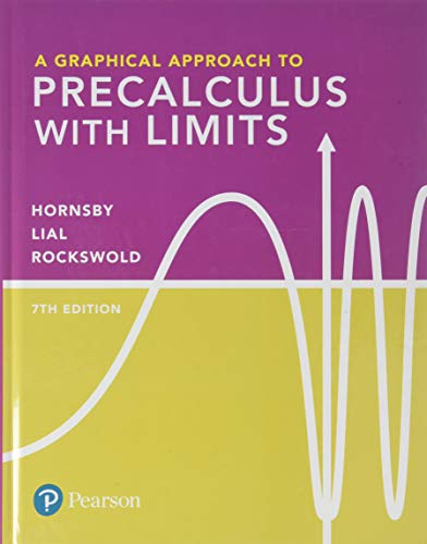 Image d'archives pour Graphical Approach to Precalculus with Limits, A mis en vente par PBShop.store UK