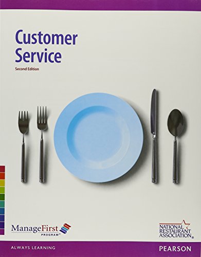 9780134698144: Managefirst: Customer Service W/ Answer Sheet + Managefirst Exam Prep: Food and Beverage
