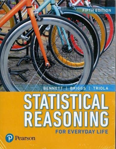 Imagen de archivo de Statistical Reasoning for Everyday Life Plus MyLab Statistics with Pearson eText -- 24 Month Access Card Package (Bennett Science & Math Titles) a la venta por SGS Trading Inc