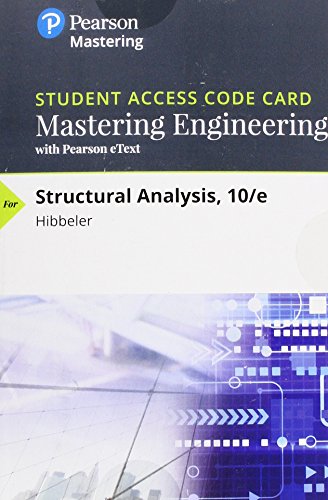 Stock image for Structural Analysis -- Mastering Engineering with Pearson eText for sale by One Planet Books